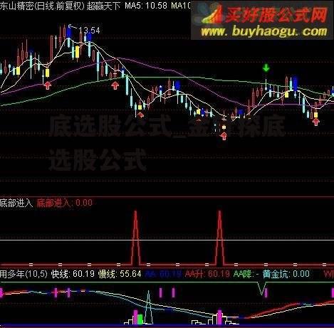 底选股公式_金针探底选股公式