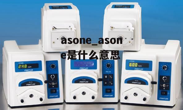 asone_asone是什么意思