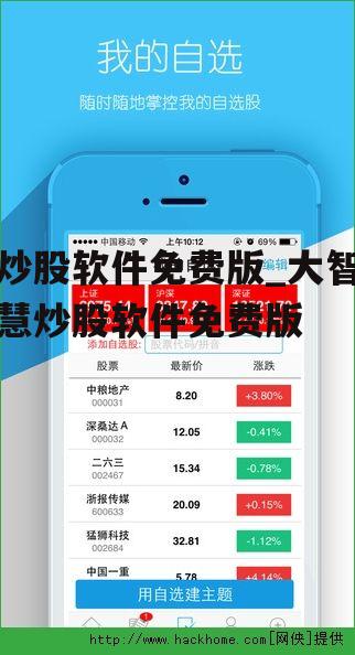 炒股软件免费版_大智慧炒股软件免费版