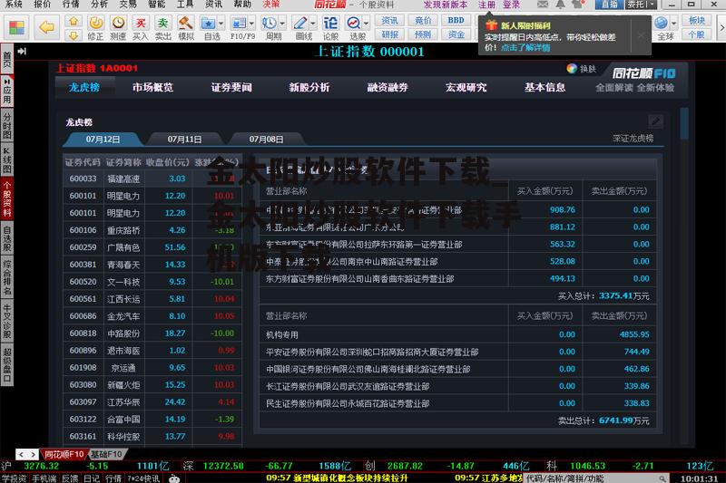 金太阳炒股软件下载_金太阳炒股软件下载手机版下载