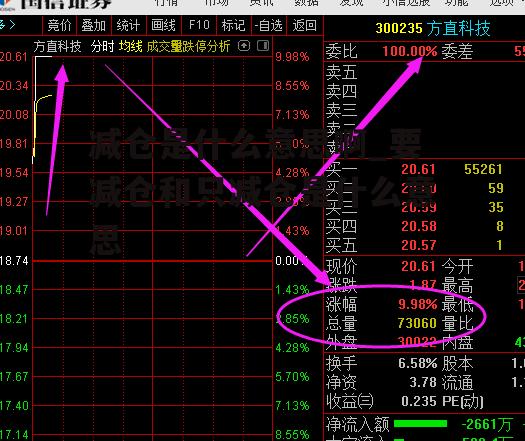 减仓是什么意思啊_要减仓和只减仓是什么意思