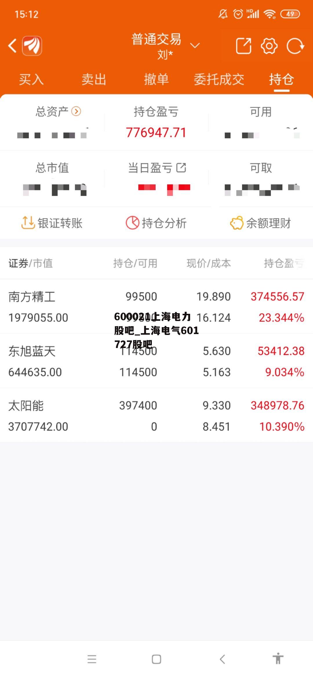 600021上海电力股吧_上海电气601727股吧