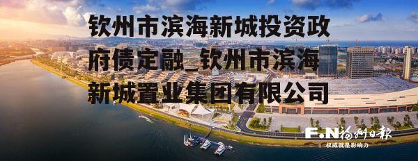 钦州市滨海新城投资政府债定融_钦州市滨海新城置业集团有限公司