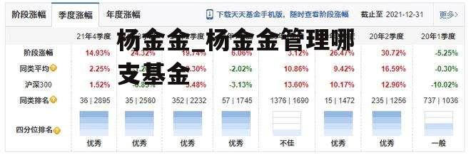 杨金金_杨金金管理哪支基金