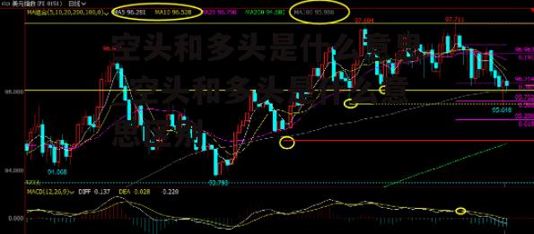 空头和多头是什么意思_空头和多头是什么意思区别