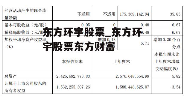 东方环宇股票_东方环宇股票东方财富