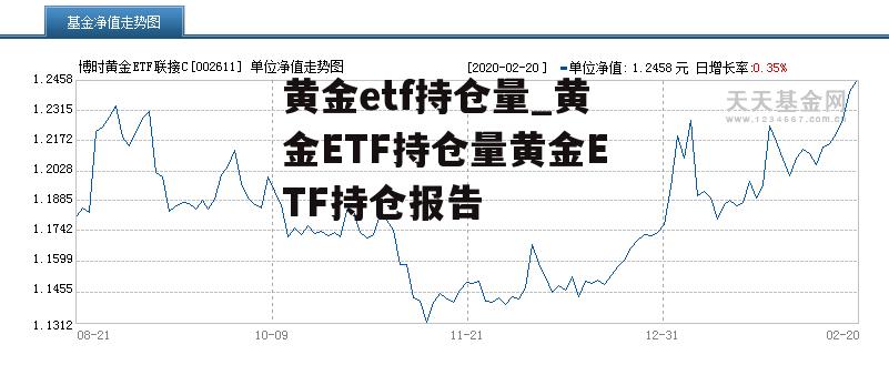 黄金etf持仓量_黄金ETF持仓量黄金ETF持仓报告