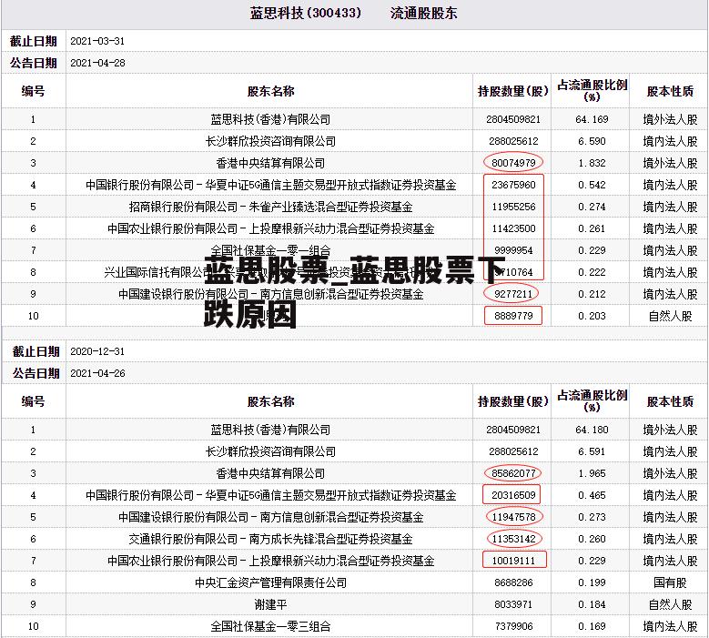 蓝思股票_蓝思股票下跌原因