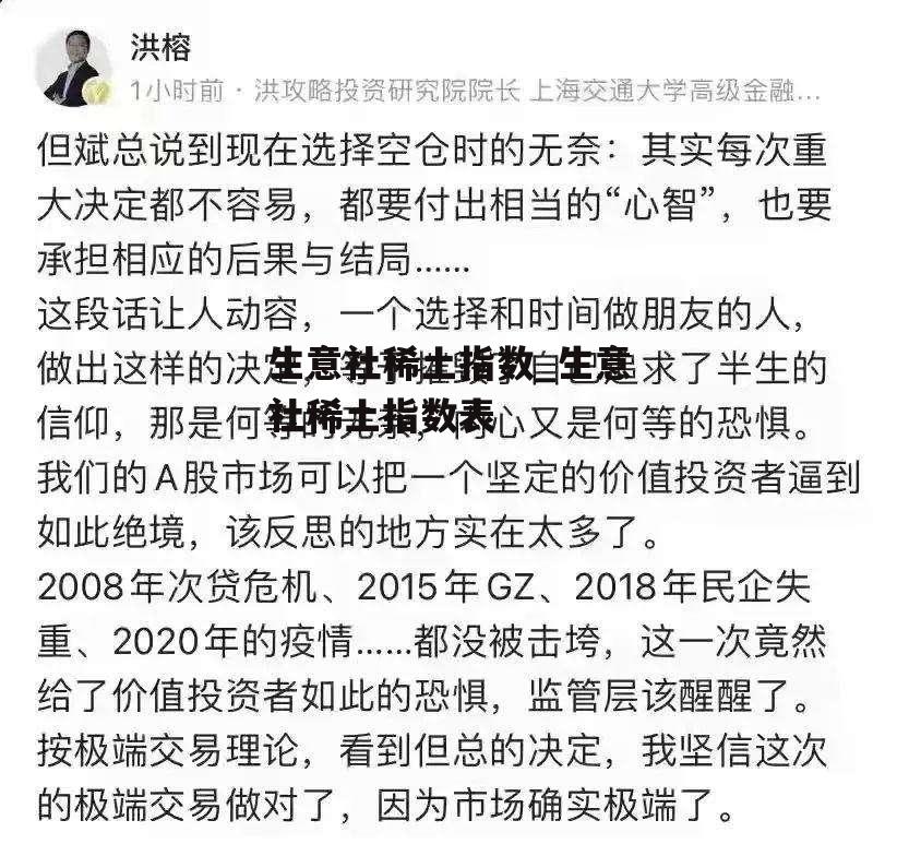 生意社稀土指数_生意社稀土指数表