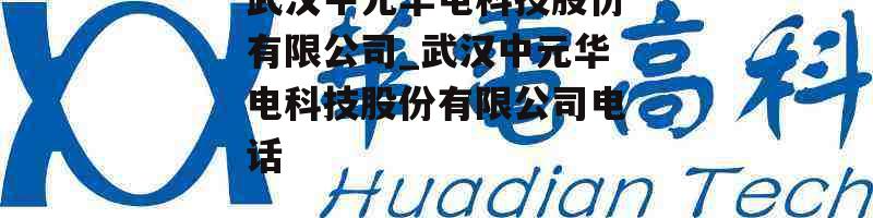 武汉中元华电科技股份有限公司_武汉中元华电科技股份有限公司电话