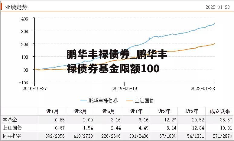 鹏华丰禄债券_鹏华丰禄债券基金限额100