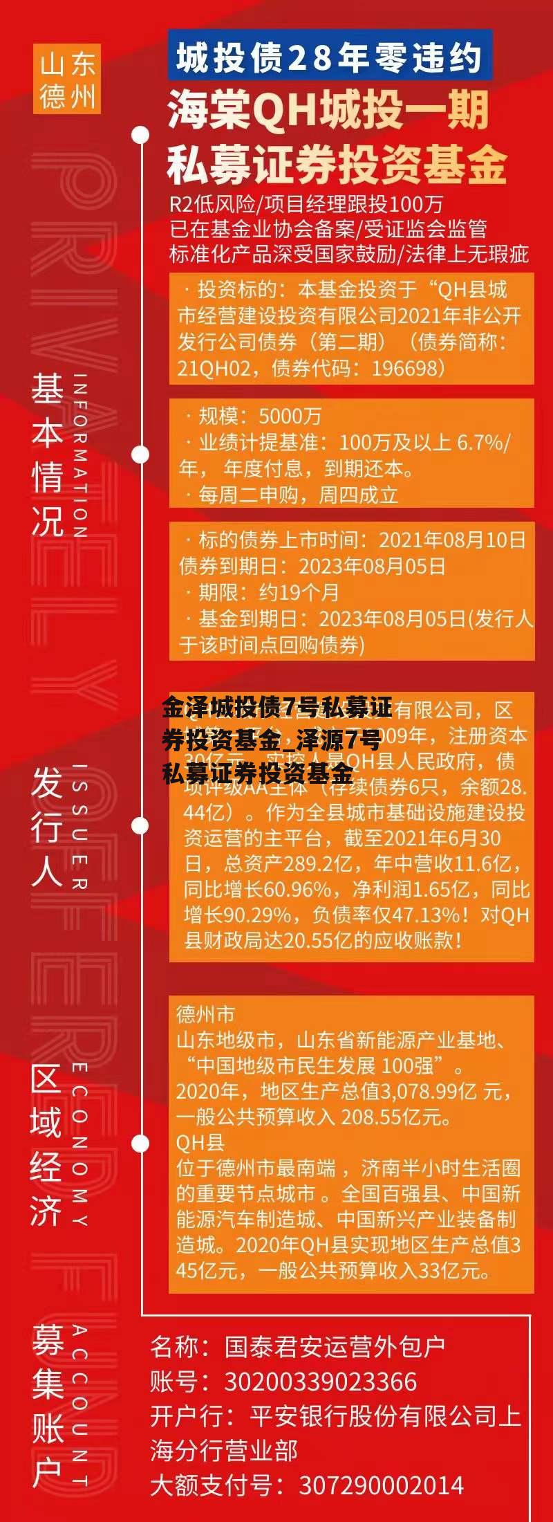 金泽城投债7号私募证券投资基金_泽源7号私募证券投资基金