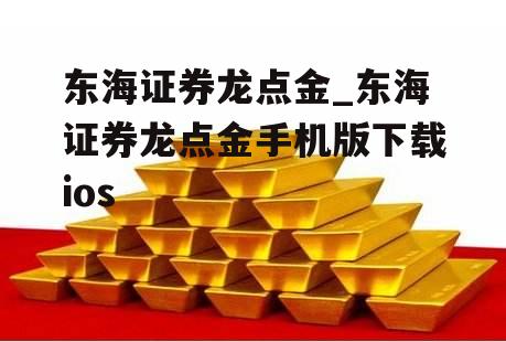 东海证券龙点金_东海证券龙点金手机版下载ios