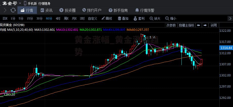 黄金涨幅_黄金涨幅趋势