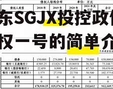 山东SGJX投控政信债权一号的简单介绍