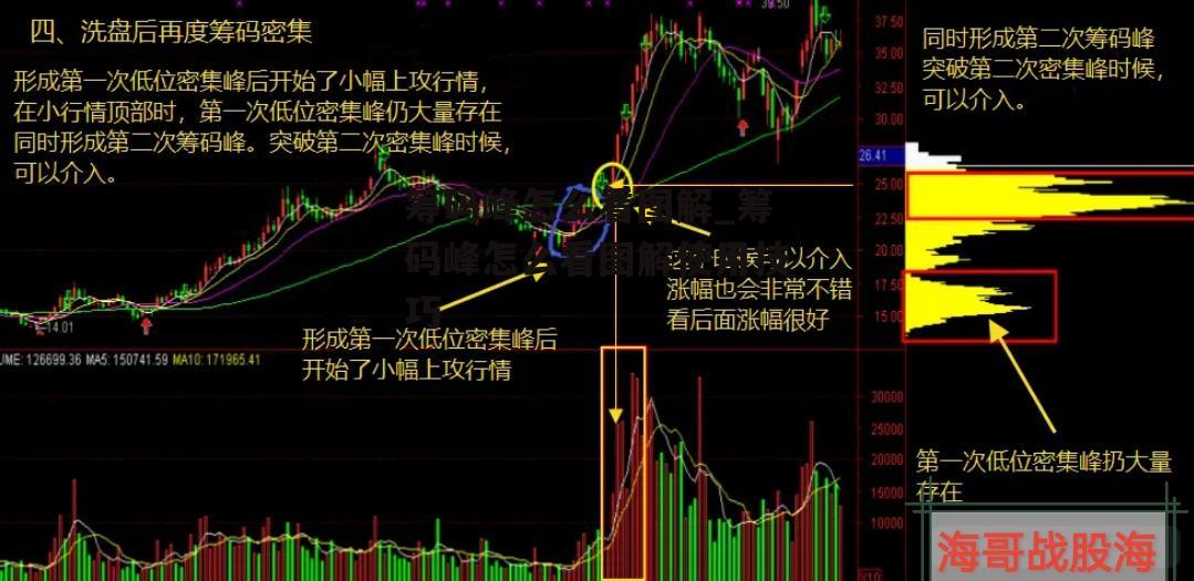 筹码峰怎么看图解_筹码峰怎么看图解使用技巧