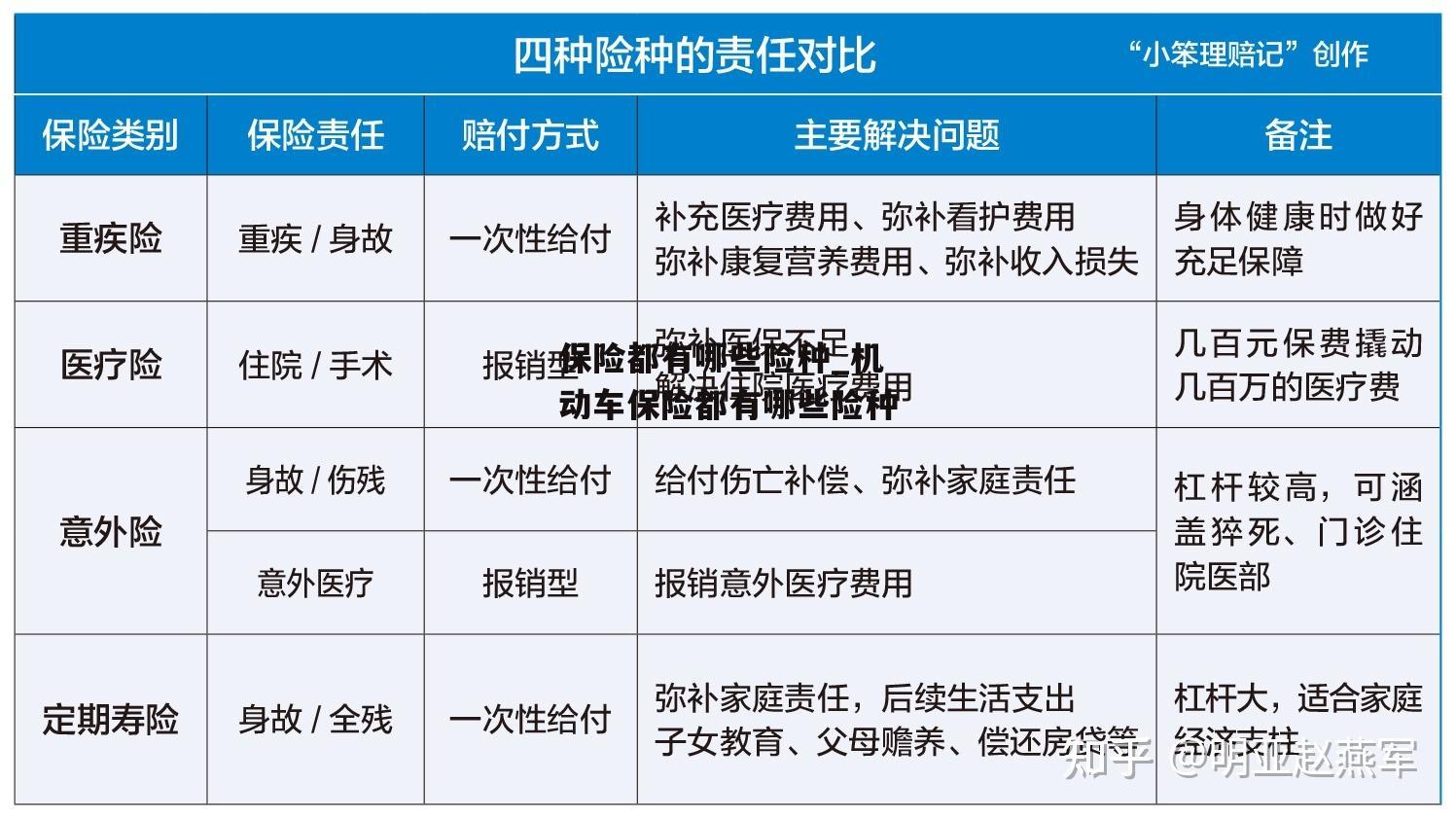 保险都有哪些险种_机动车保险都有哪些险种