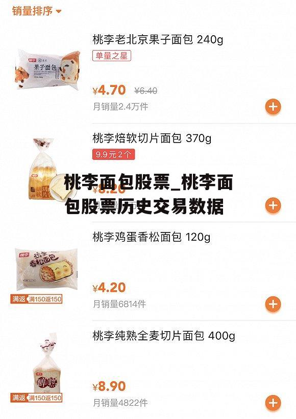 桃李面包股票_桃李面包股票历史交易数据