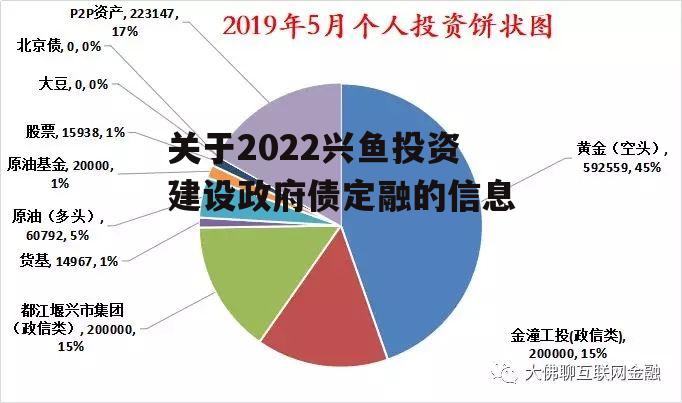 关于2022兴鱼投资建设政府债定融的信息