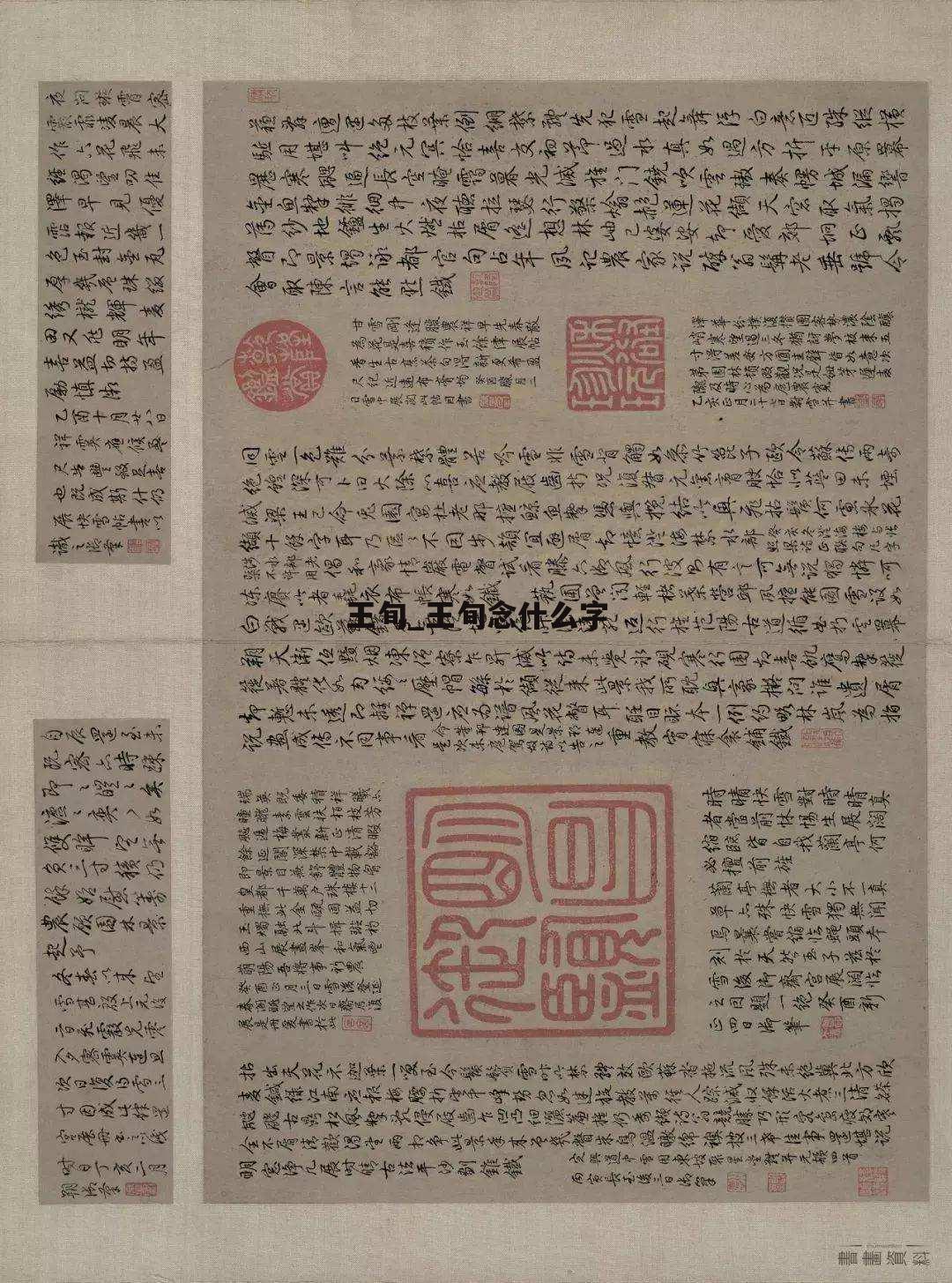 王旬_王旬念什么字