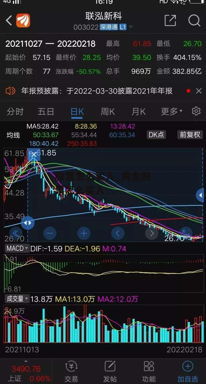 股票怎么买入_黄金股票怎么买入