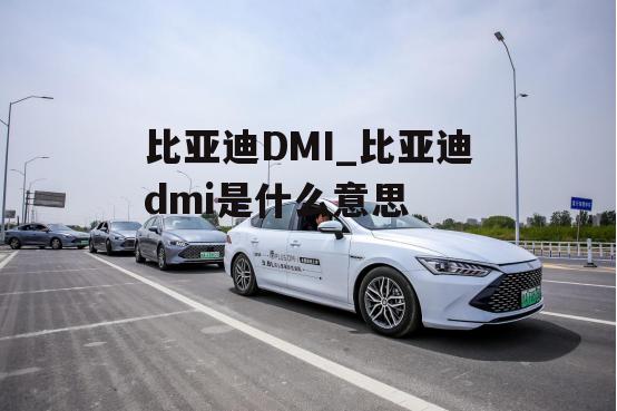 比亚迪DMI_比亚迪dmi是什么意思