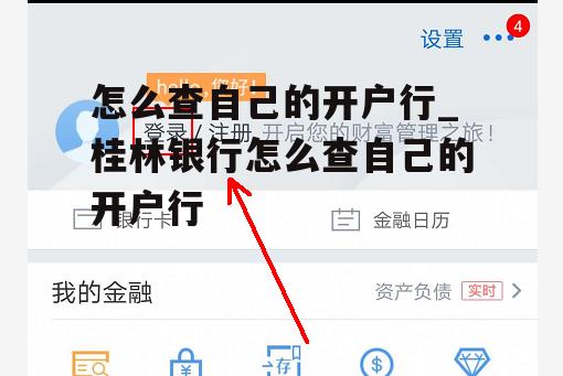 怎么查自己的开户行_桂林银行怎么查自己的开户行