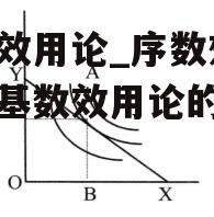 序数效用论_序数效用论和基数效用论的区别