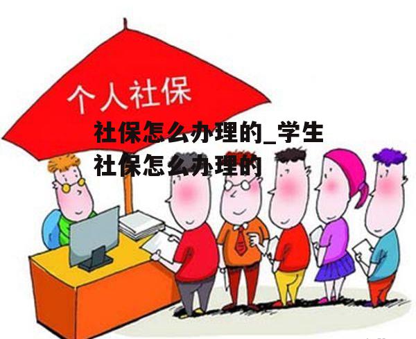 社保怎么办理的_学生社保怎么办理的