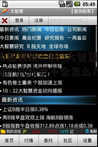 大智慧新一代_大智慧新一代股票不全怎么办