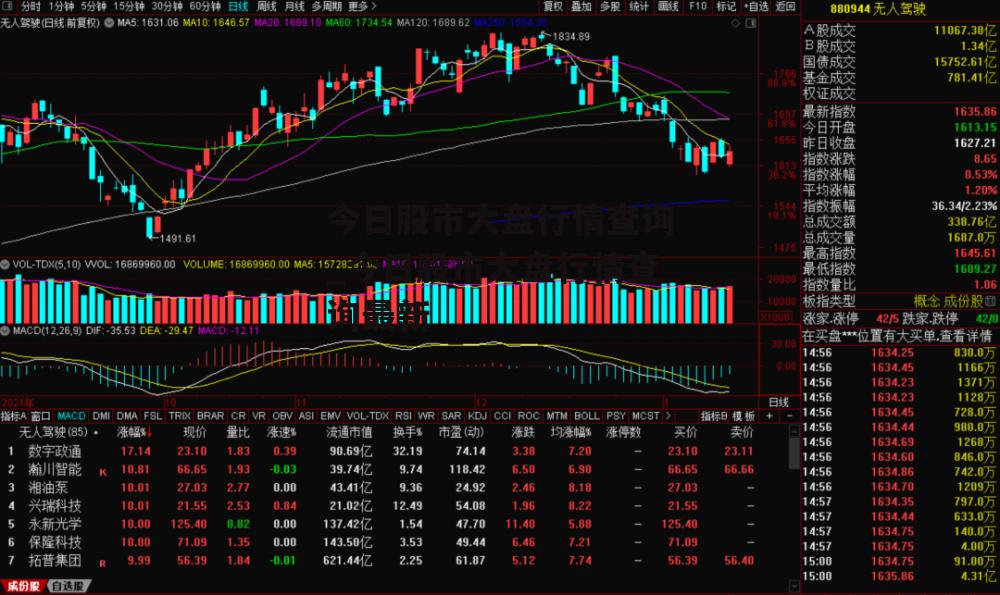 今日股市大盘行情查询_今日股市大盘行情查询最新