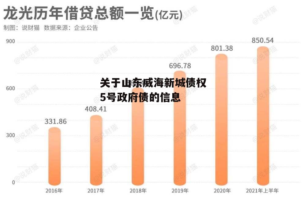 关于山东威海新城债权5号政府债的信息