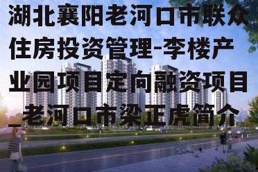 湖北襄阳老河口市联众住房投资管理-李楼产业园项目定向融资项目_老河口市梁正虎简介