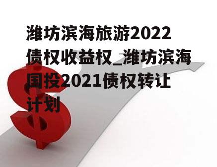 潍坊滨海旅游2022债权收益权_潍坊滨海国投2021债权转让计划