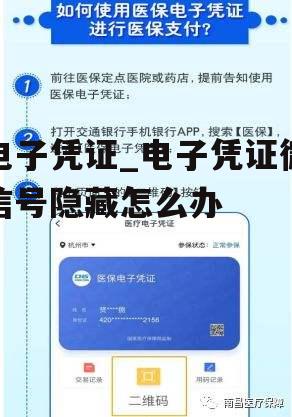 电子凭证_电子凭证微信号隐藏怎么办