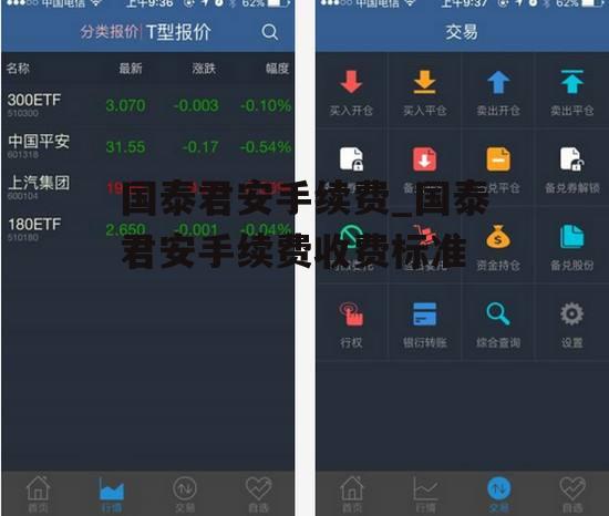 国泰君安手续费_国泰君安手续费收费标准