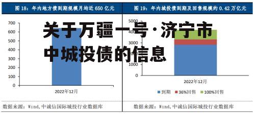 关于万疆一号·济宁市中城投债的信息