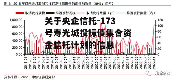 关于央企信托-173号寿光城投标债集合资金信托计划的信息