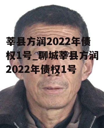 莘县方润2022年债权1号_聊城莘县方润2022年债权1号