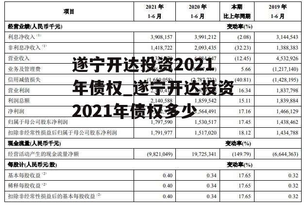 遂宁开达投资2021年债权_遂宁开达投资2021年债权多少