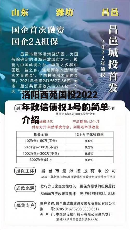 洛阳西苑国投2022年政信债权1号的简单介绍