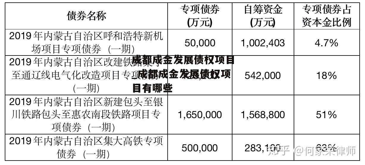 成都成金发展债权项目_成都成金发展债权项目有哪些