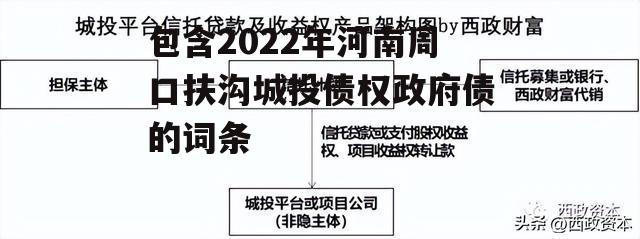 包含2022年河南周口扶沟城投债权政府债的词条