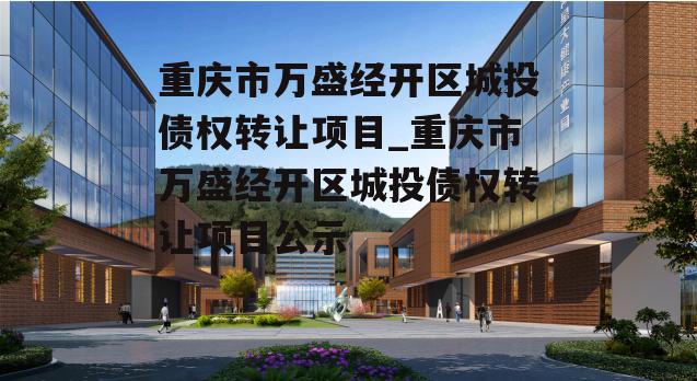 重庆市万盛经开区城投债权转让项目_重庆市万盛经开区城投债权转让项目公示