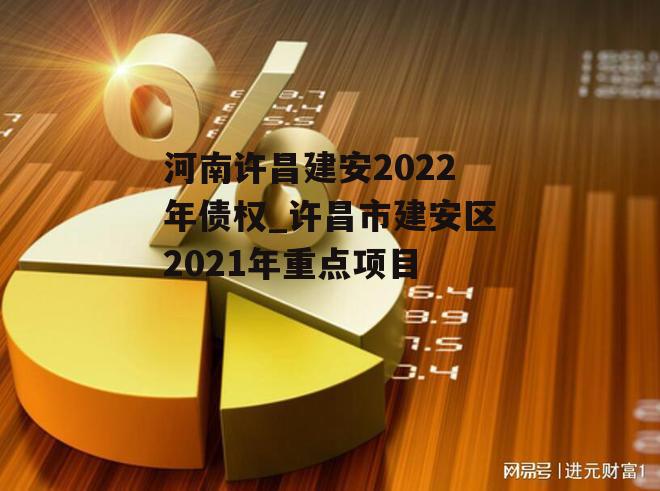 河南许昌建安2022年债权_许昌市建安区2021年重点项目