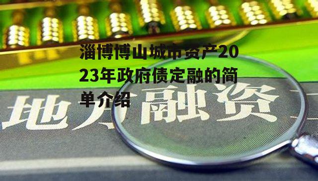 淄博博山城市资产2023年政府债定融的简单介绍