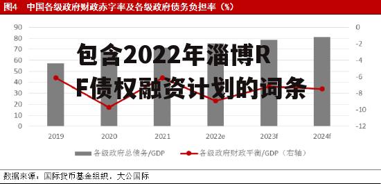 包含2022年淄博RF债权融资计划的词条