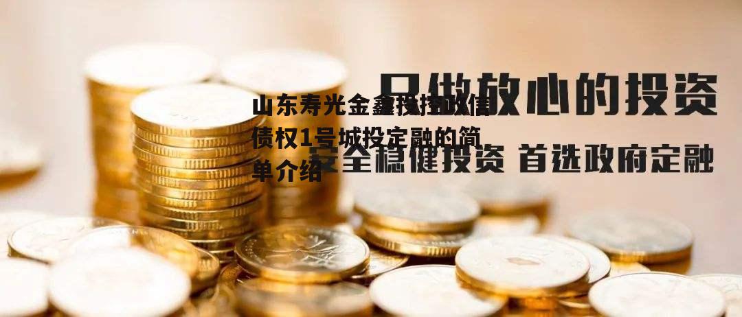 山东寿光金鑫投控政信债权1号城投定融的简单介绍