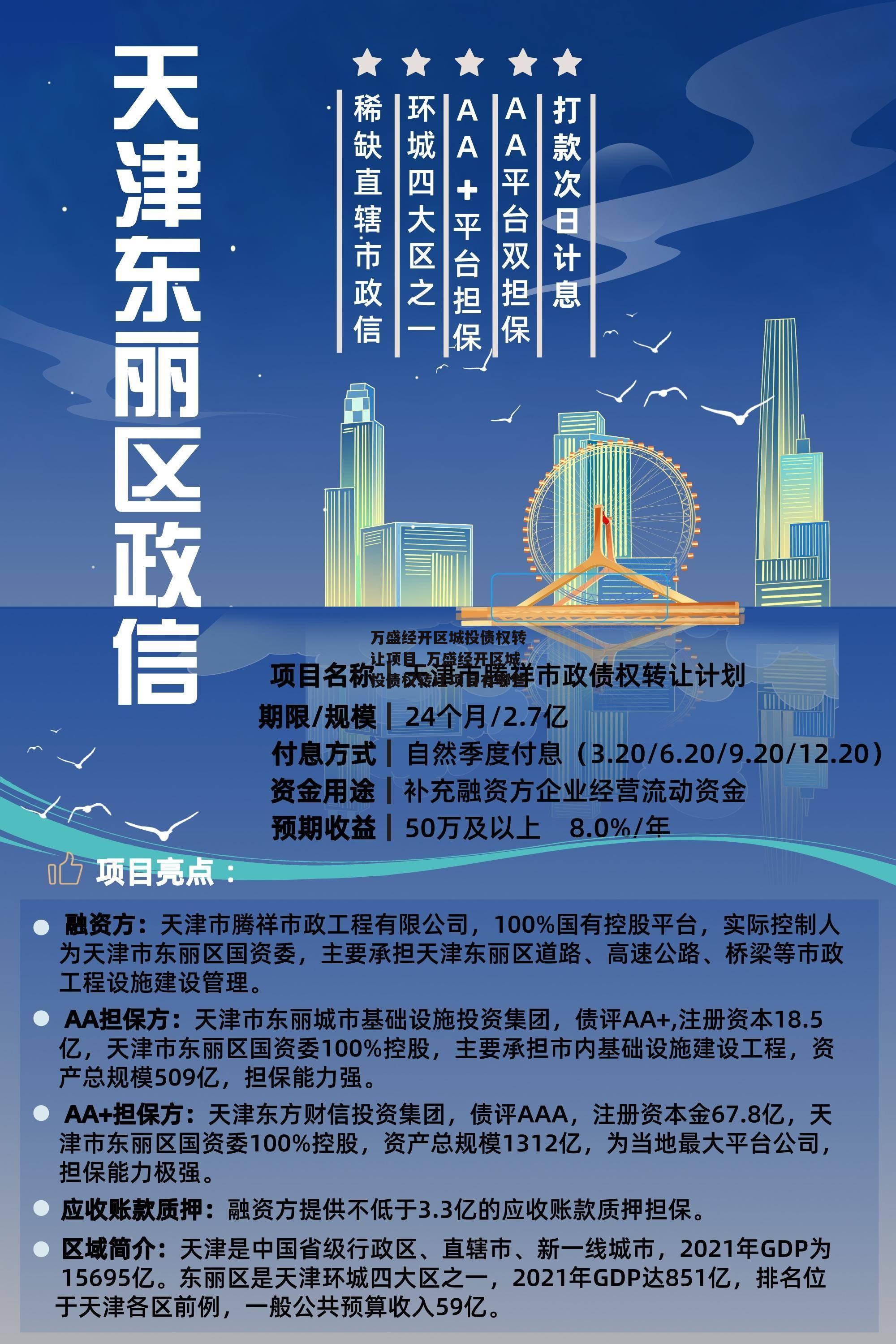 万盛经开区城投债权转让项目_万盛经开区城投债权转让项目有哪些