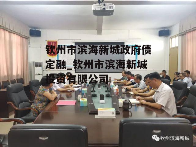 钦州市滨海新城政府债定融_钦州市滨海新城投资有限公司